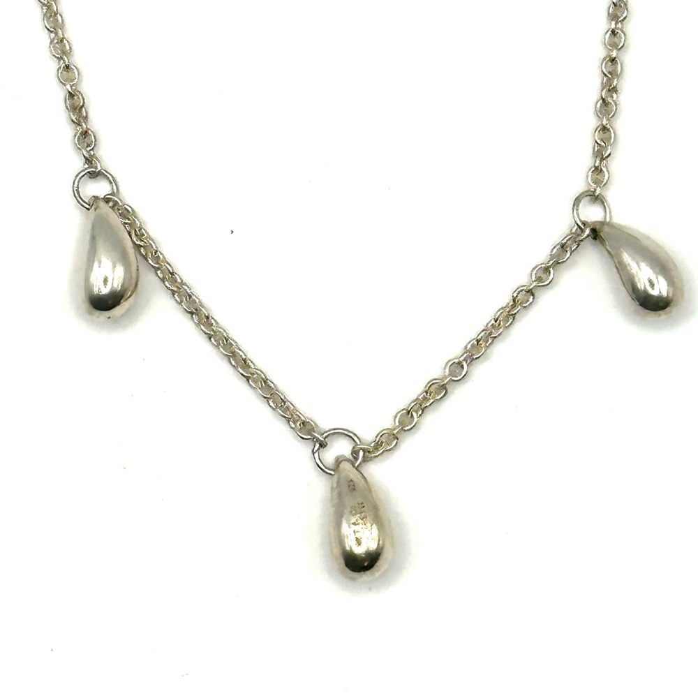 Tiffany & Co Elsa Peretti 5 Teardrop Charm Bracelet - Picture 4 of 8